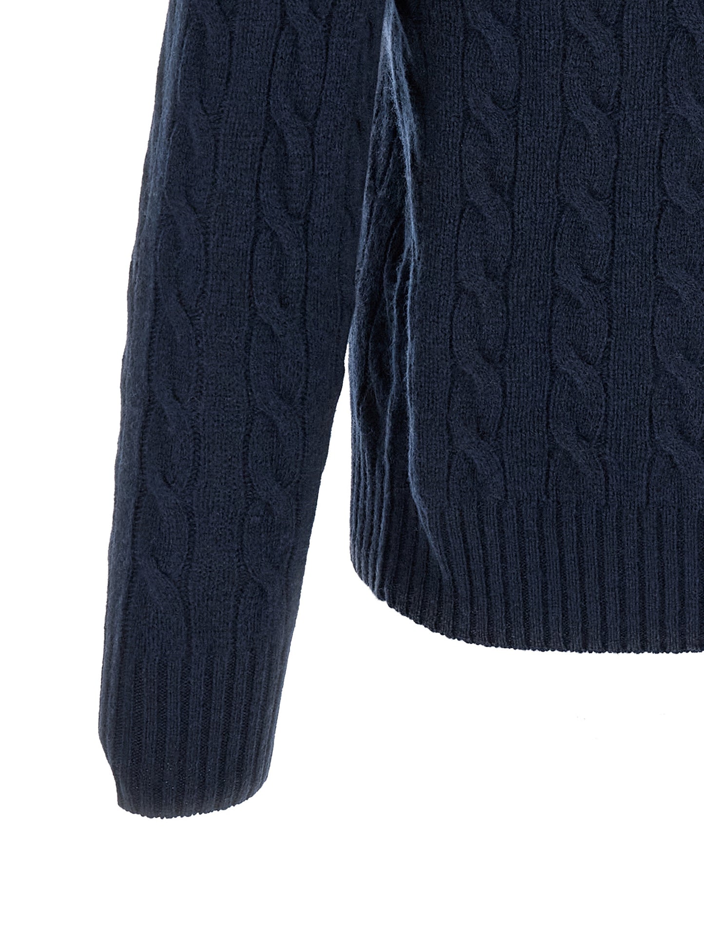 Blue Wool Cardigan