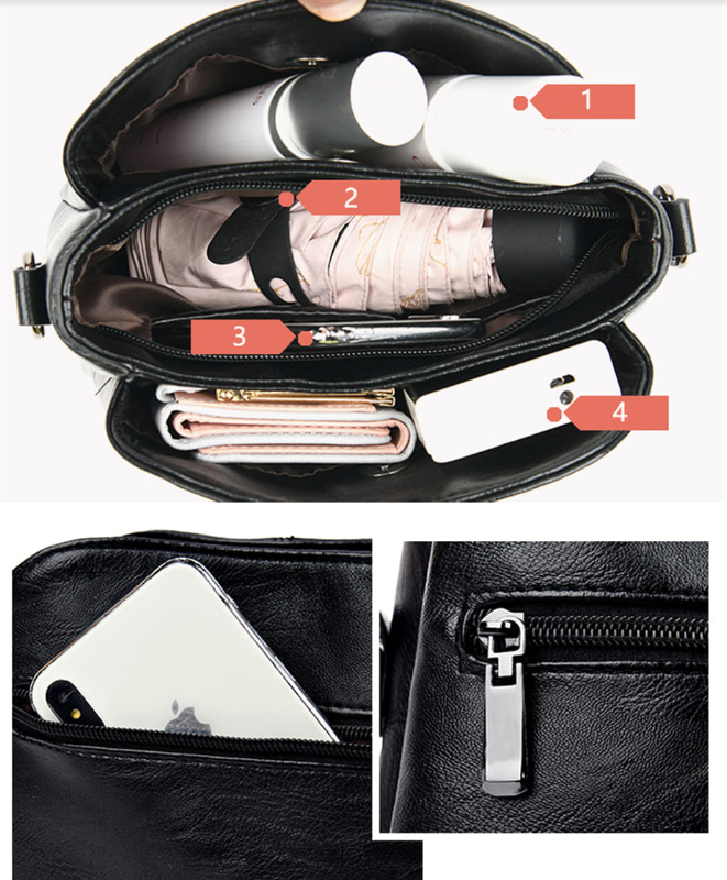 Kleine Ledertasche - Kaila