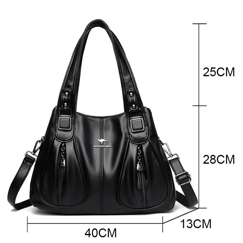 Tasche aus Echtleder - Livia