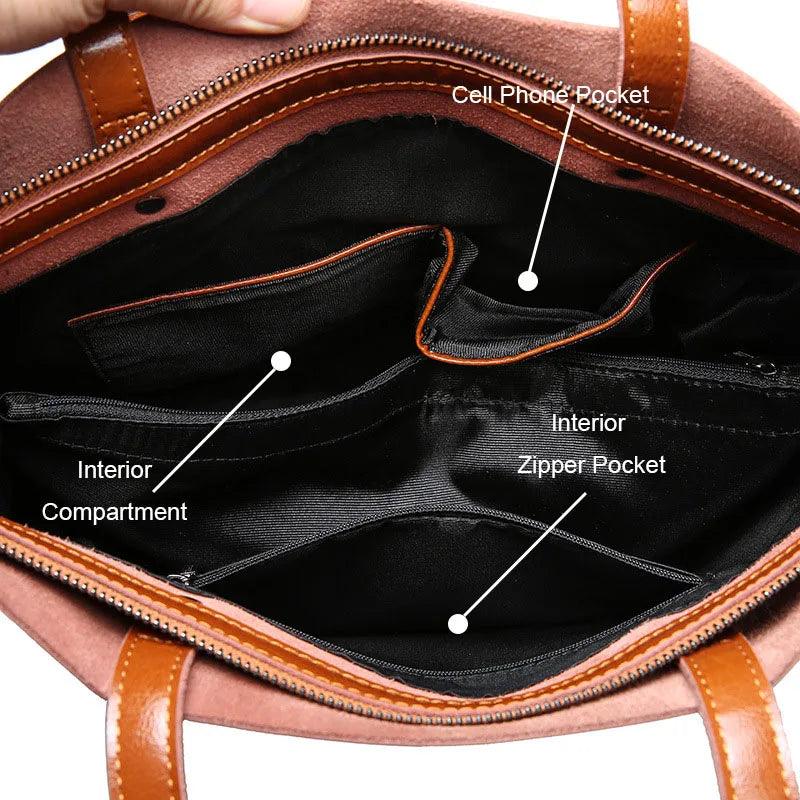 Tasche aus Echtleder - Oli