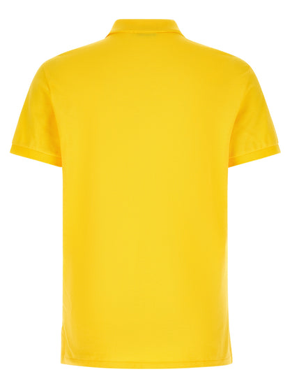 Bicolor Cotton Polo Shirt