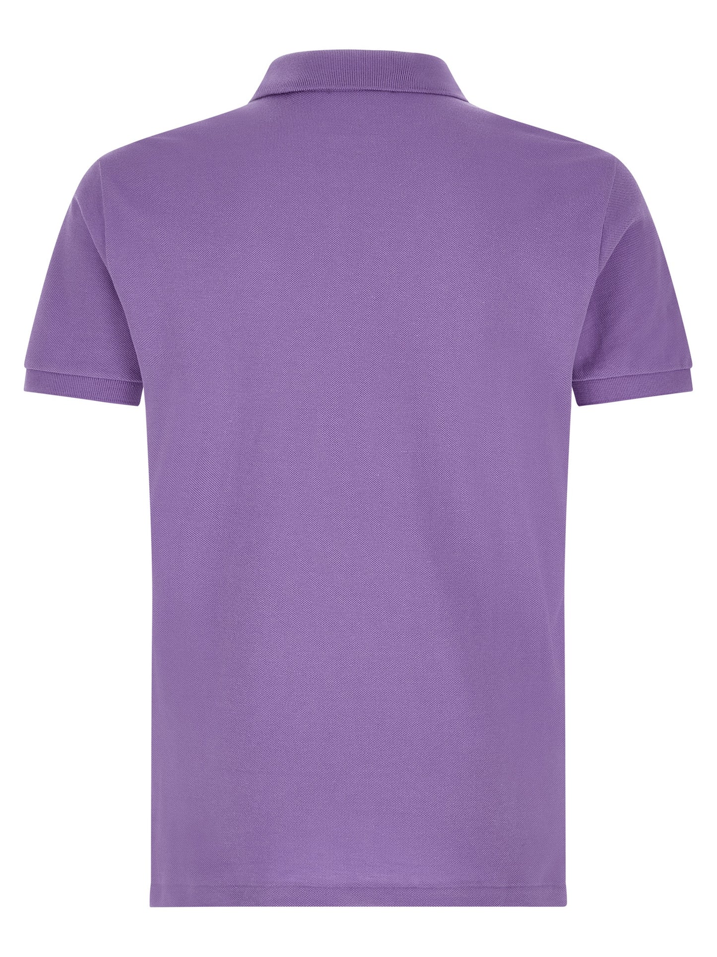 Purple Cotton Polo Shirt