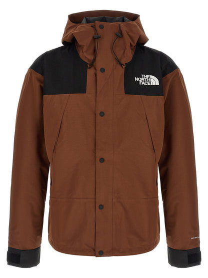 Brown Polyester Shell Jacket
