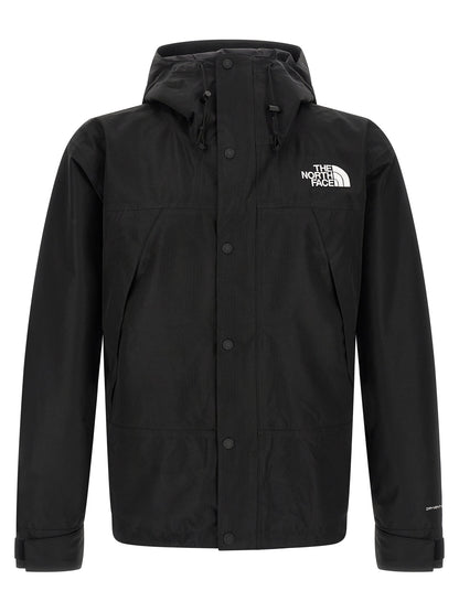 Black Polyester Shell Jacket