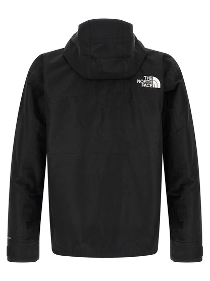 Black Polyester Shell Jacket
