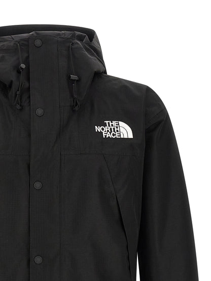Black Polyester Shell Jacket