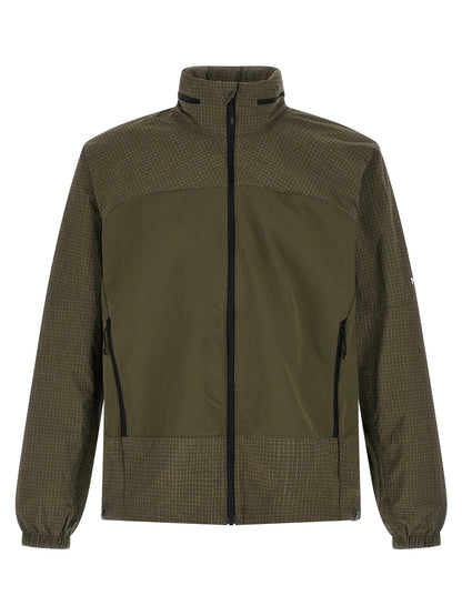 Bicolor Nylon Shell Jacket