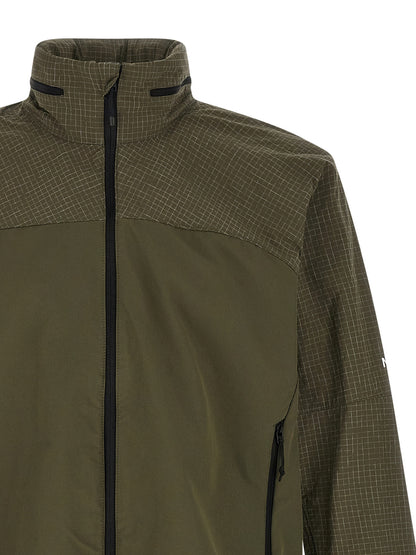 Bicolor Nylon Shell Jacket