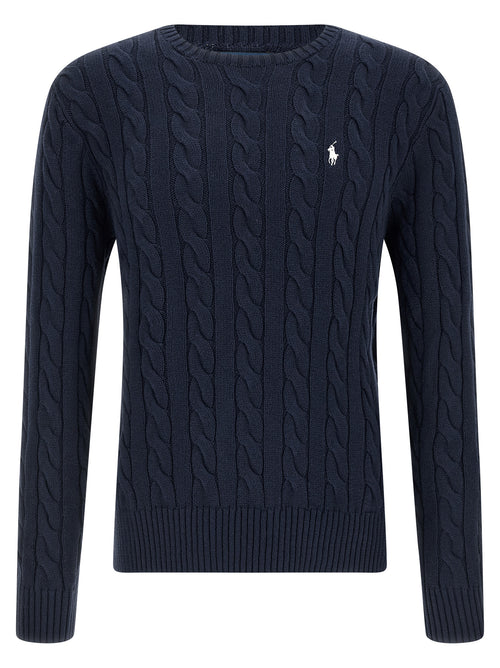 Blue Cotton Cardigan