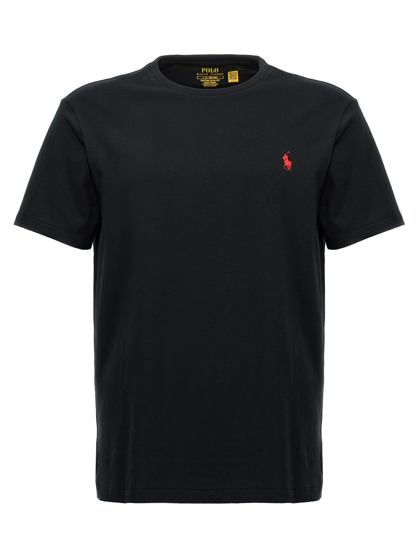 Black Cotton T-Shirt