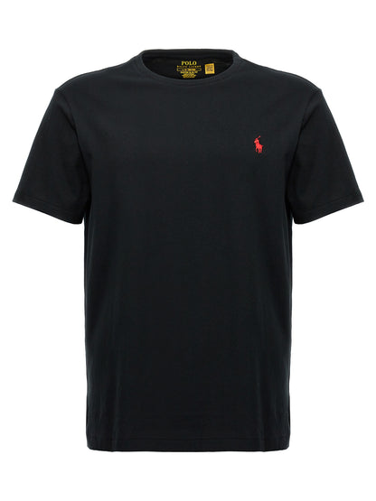 Black Cotton T-Shirt