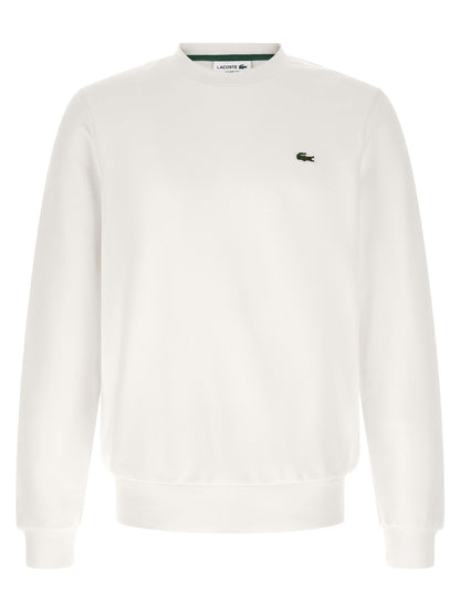 White Cotton Sweatshirt