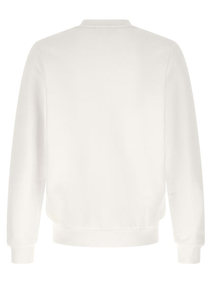White Cotton Sweatshirt