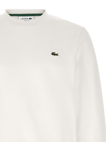 White Cotton Sweatshirt