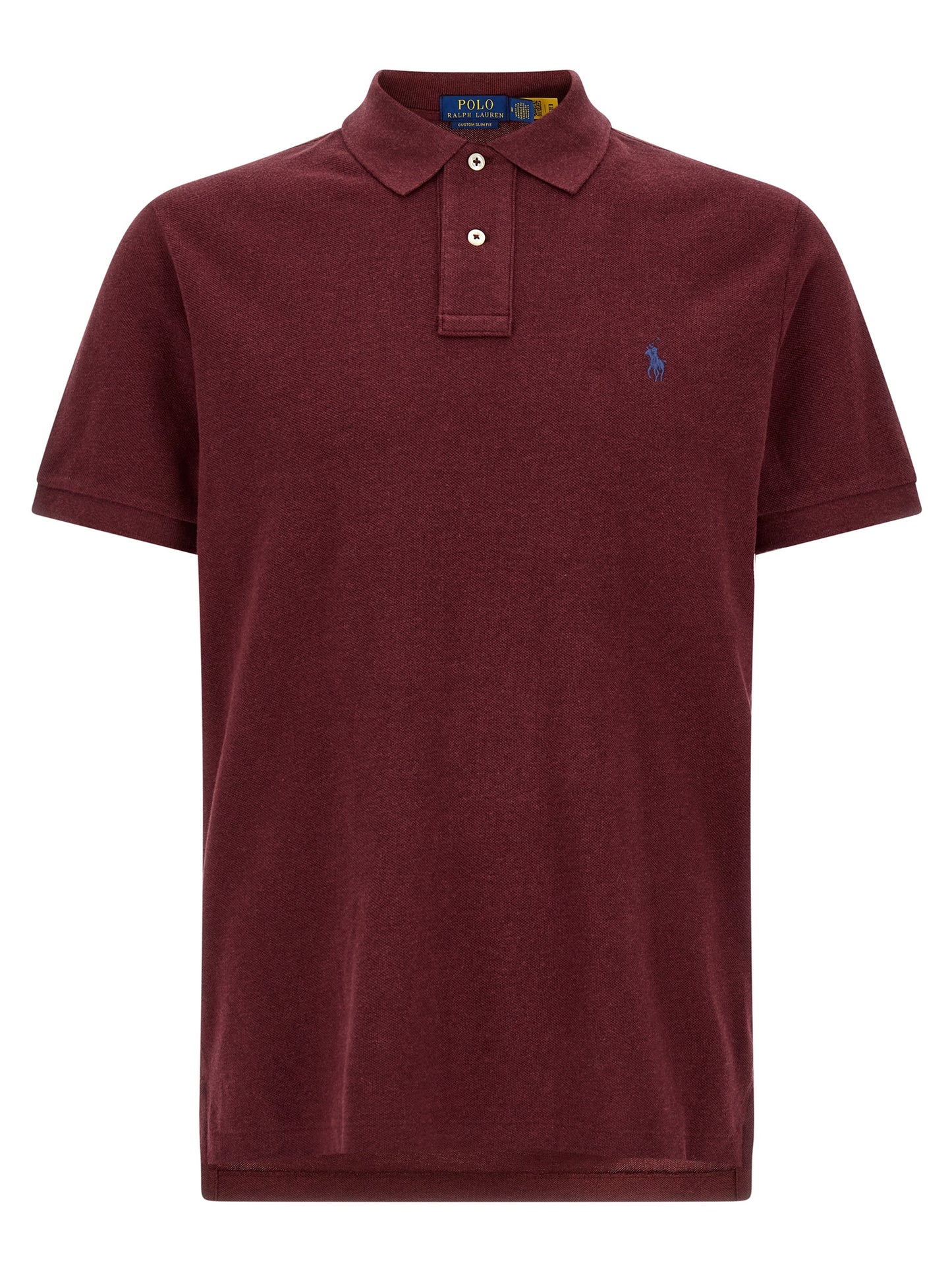 Bordeaux Cotton Polo Shirt