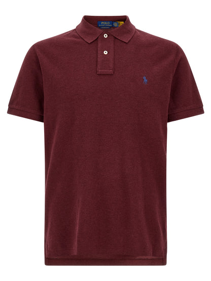 Bordeaux Cotton Polo Shirt