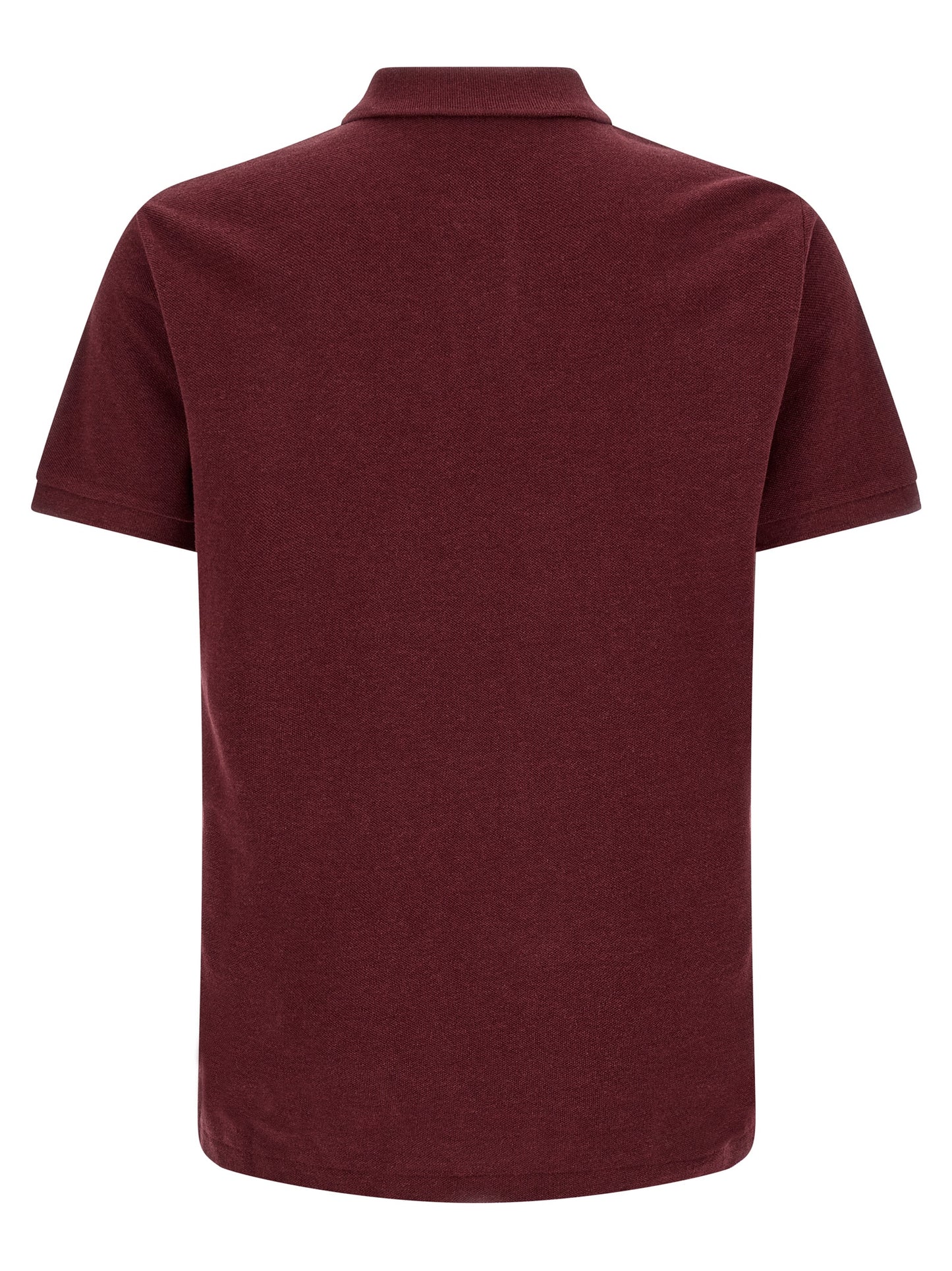 Bordeaux Cotton Polo Shirt