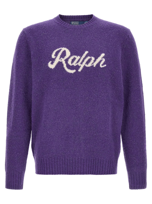 Purple Wool Cardigan