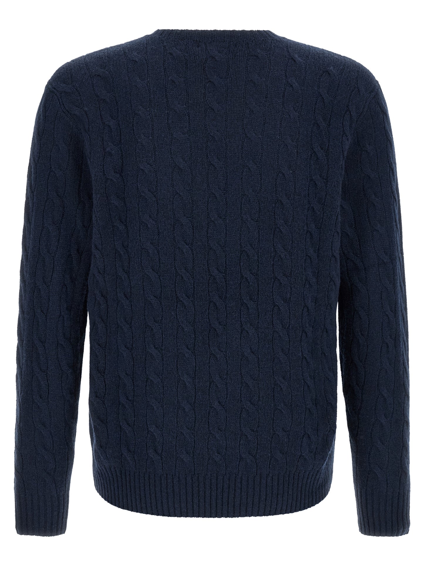 Blue Wool Cardigan