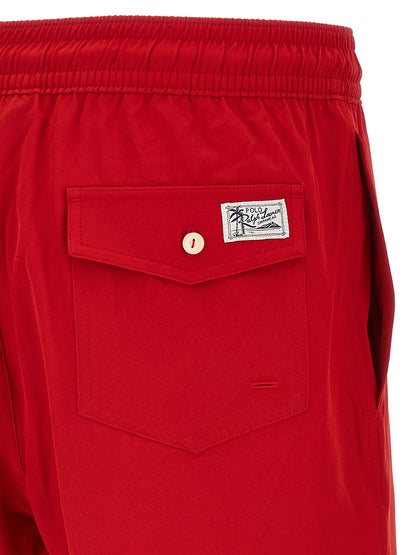 Multicolor Polyester Swim Shorts