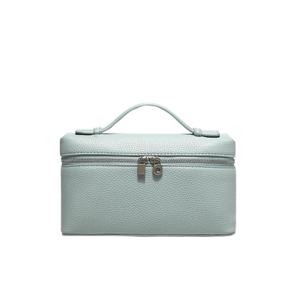 Kleine Tasche aus Echtleder Tote Rosa