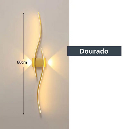 arandela, arandela de parede, luminarias de parede, luminaria de parede, luminária de parede, arandela dourada