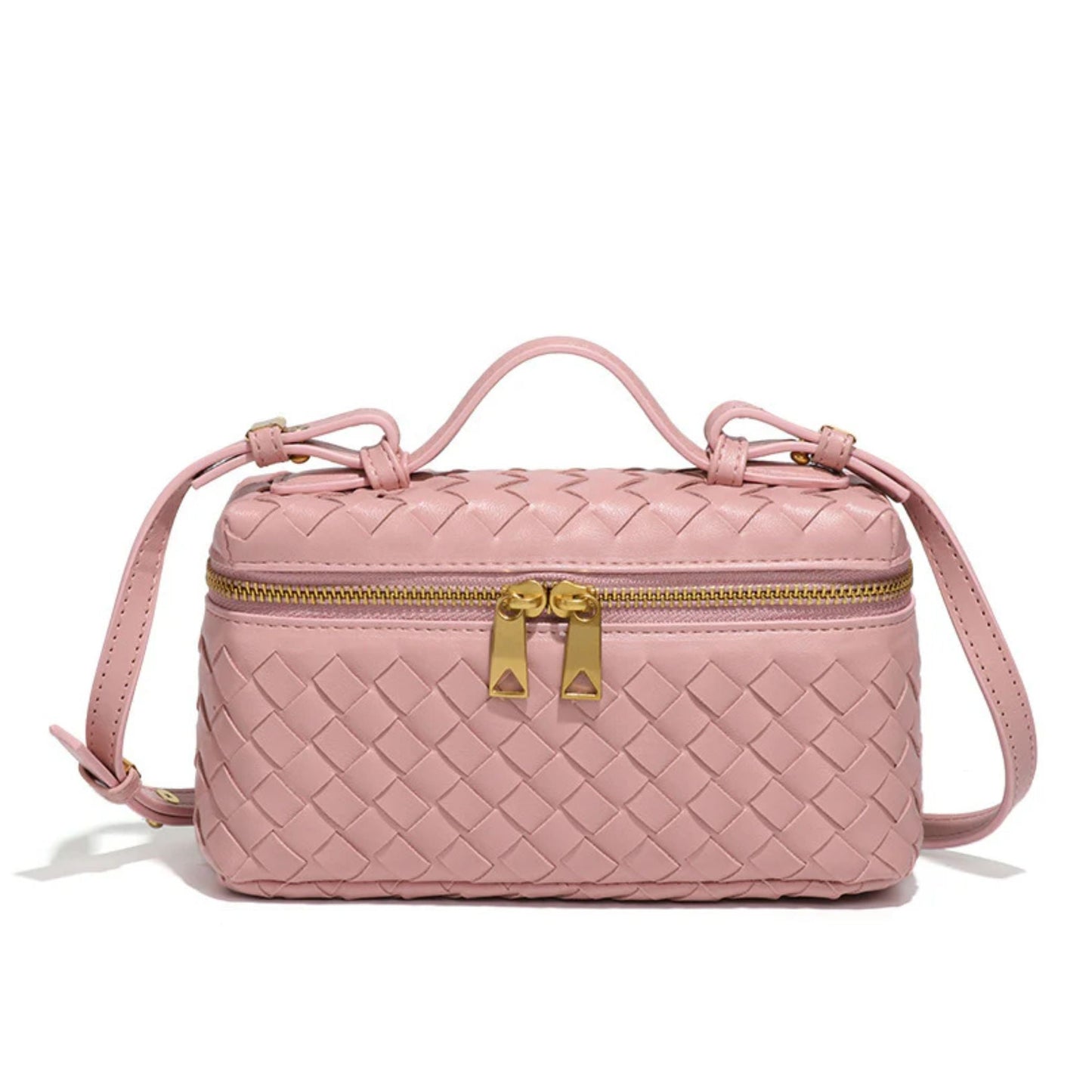 Kleine geflochtene Tote-Tasche Bellatrix