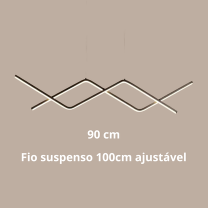 Luminária pendente LED para Sala de Jantar