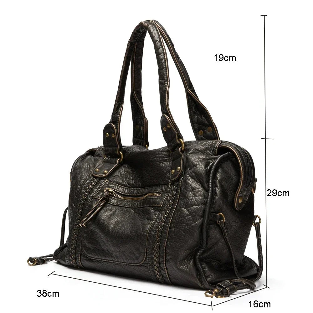 Tasche aus Echtleder - Lysandra