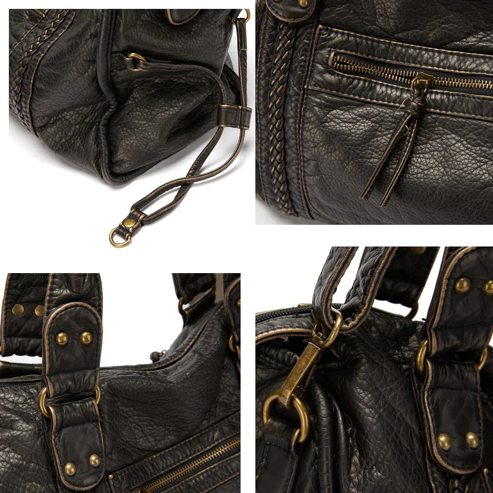 Tasche aus Echtleder - Lysandra