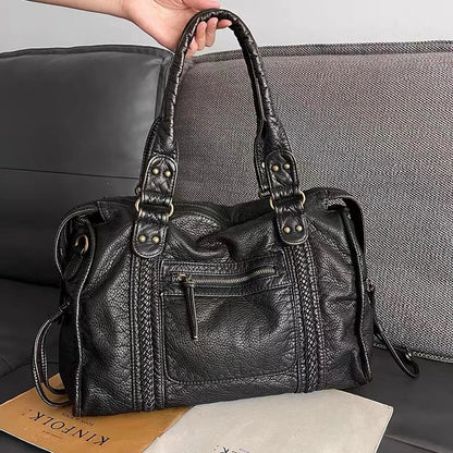 Tasche aus Echtleder - Lysandra