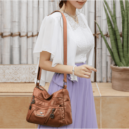 Tasche aus Echtleder - Maria