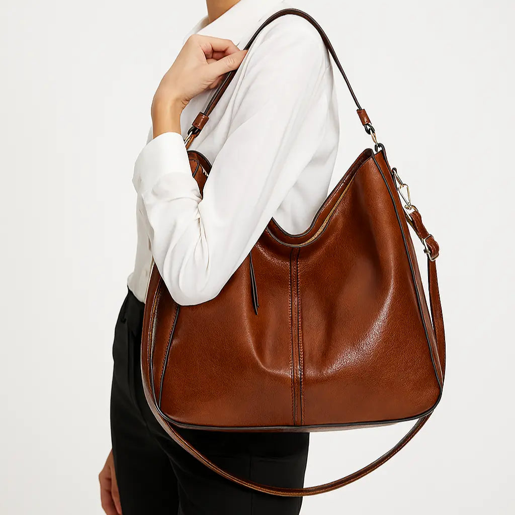 Tasche aus Echtleder - Mila