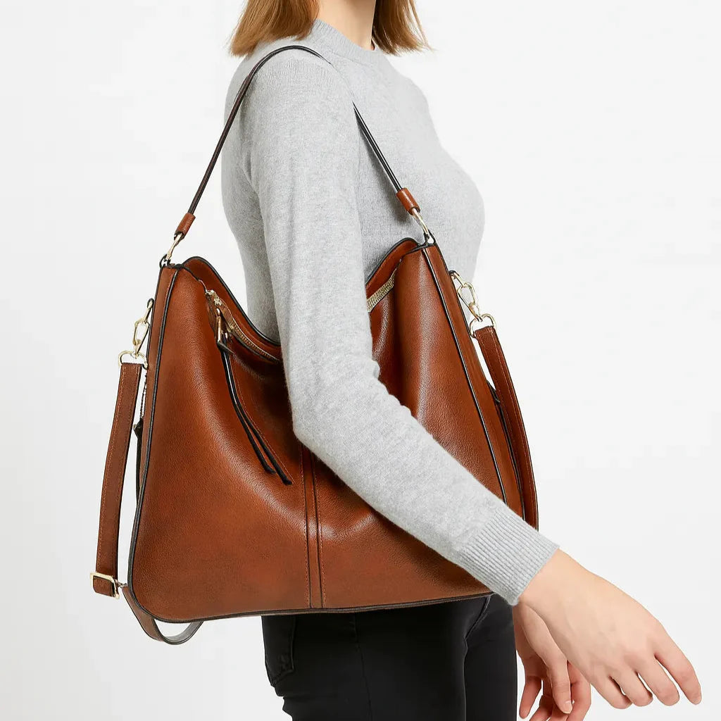 Tasche aus Echtleder - Mila