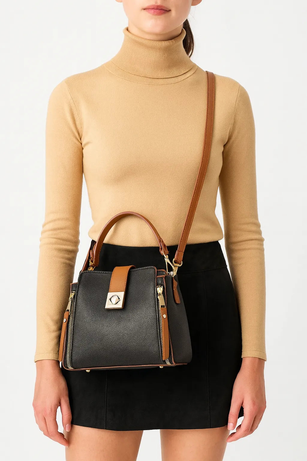 Tasche aus Echtleder - Masy