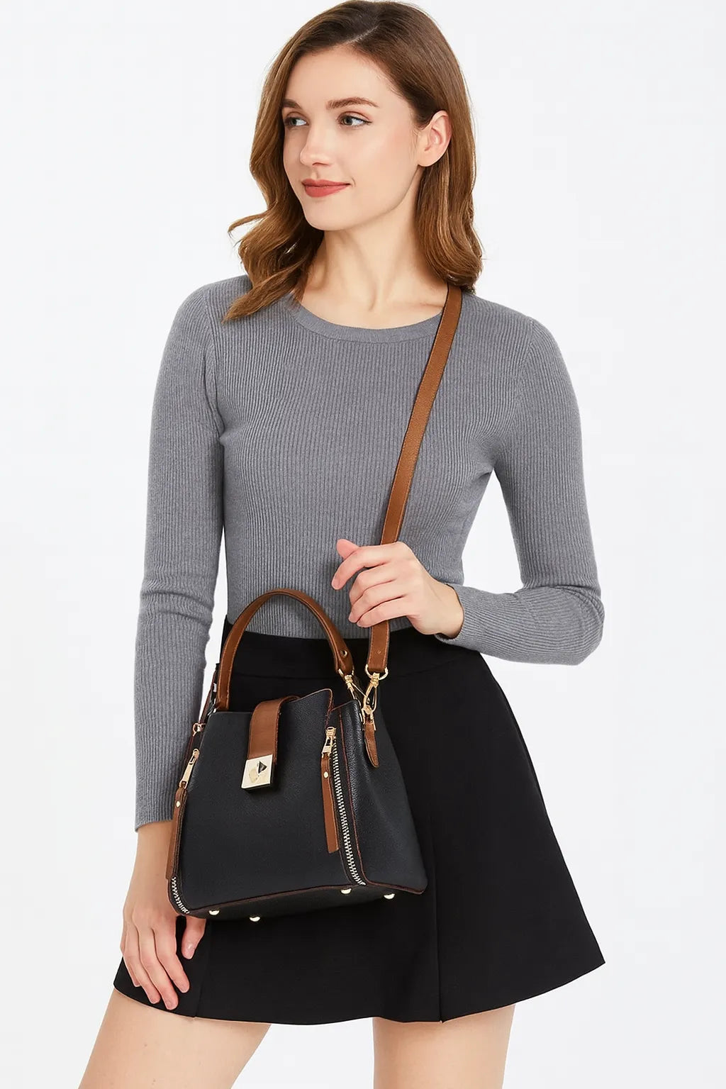 Tasche aus Echtleder - Masy