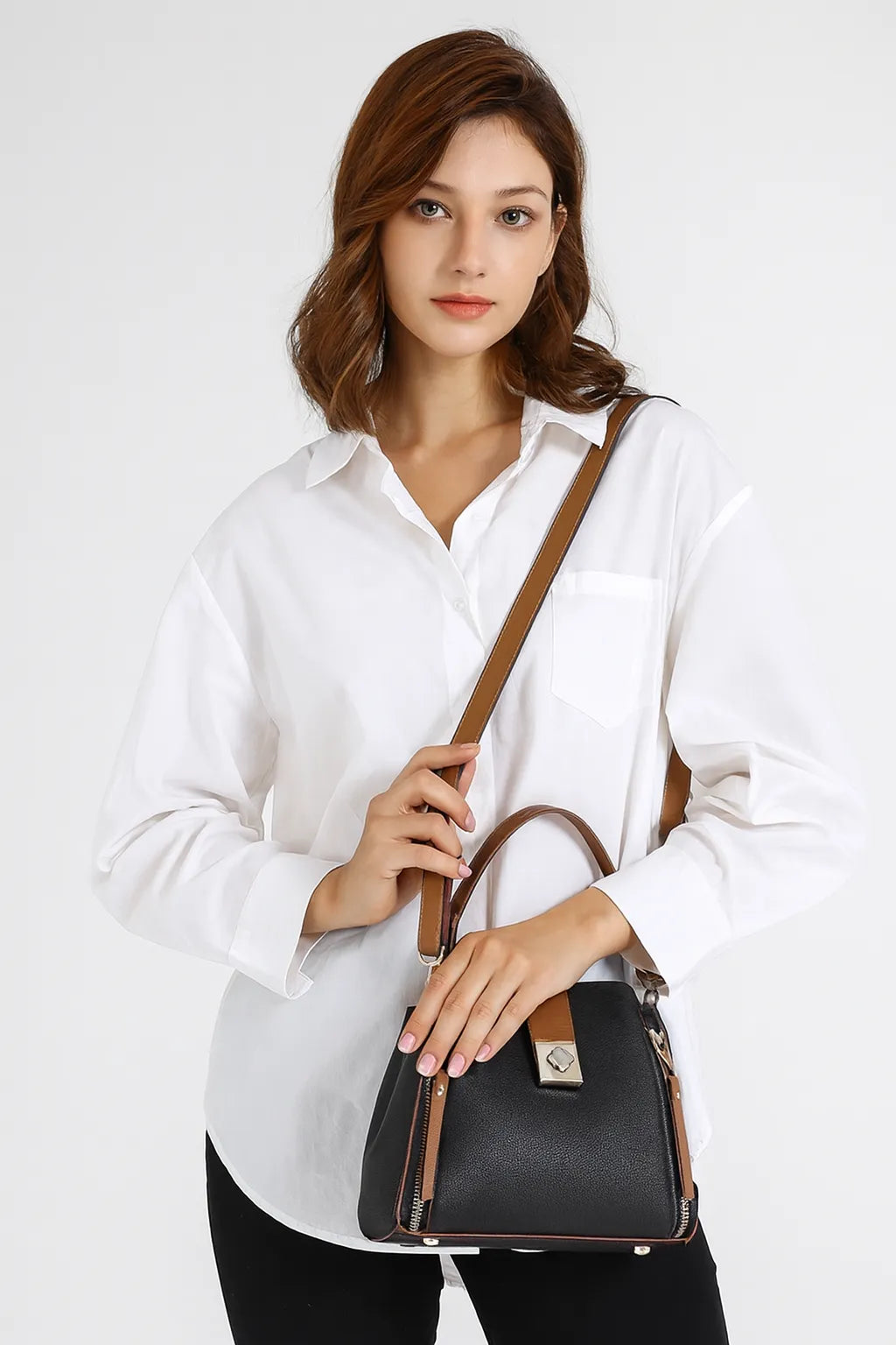 Tasche aus Echtleder - Masy