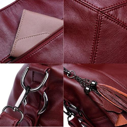 Tasche aus Echtleder - Catharina