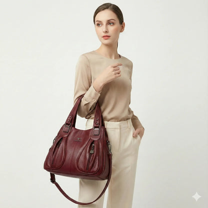 Tasche aus Echtleder - Livia