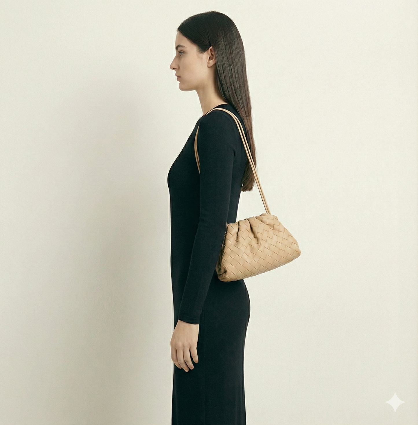 Geflochtene Pouch-Tasche Wendy