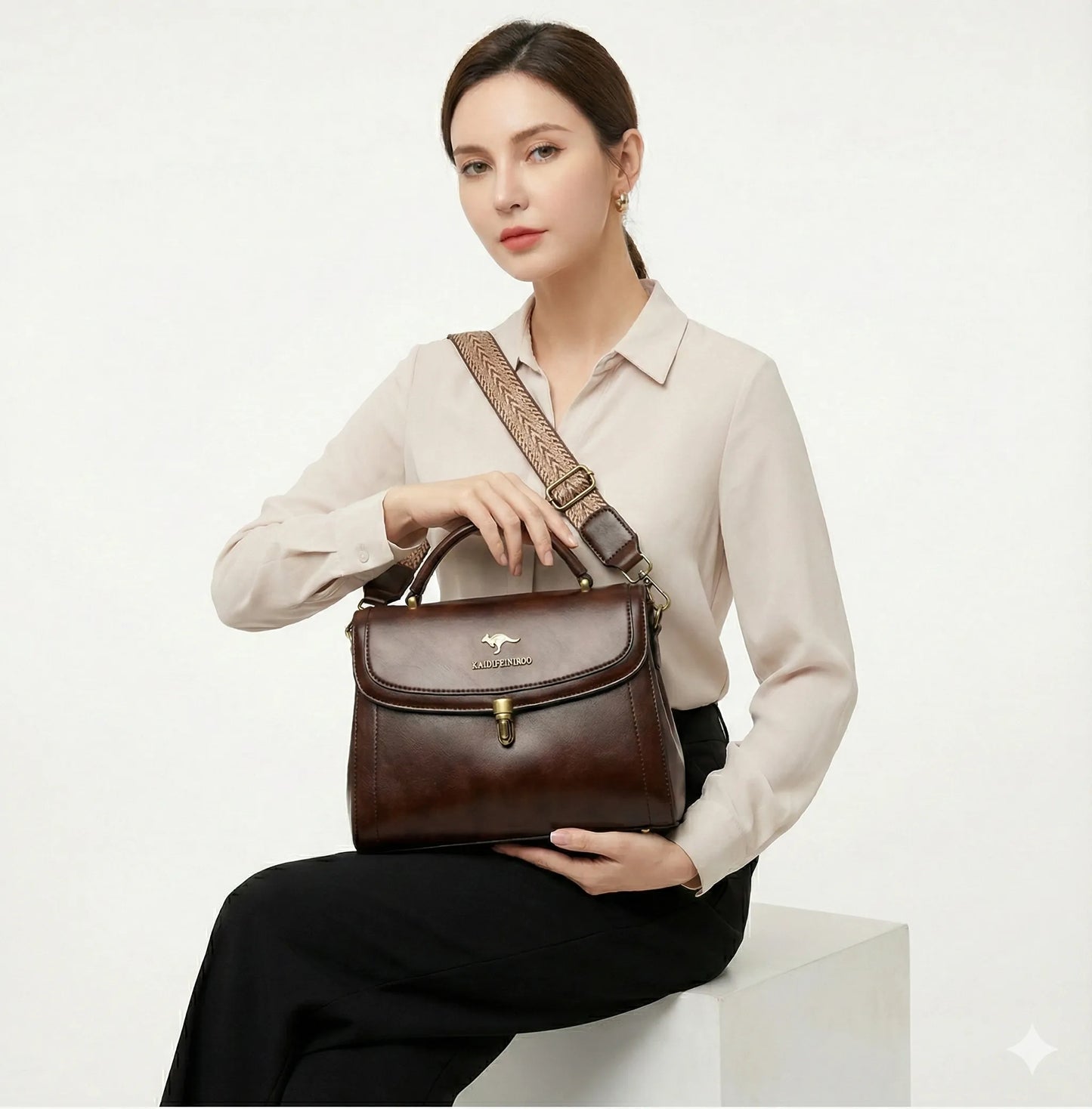 Tasche aus Echtleder - Venis
