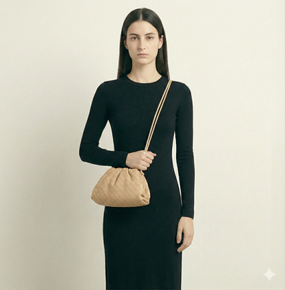 Geflochtene Pouch-Tasche Wendy
