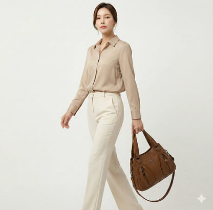 Tasche aus Echtleder - Livia
