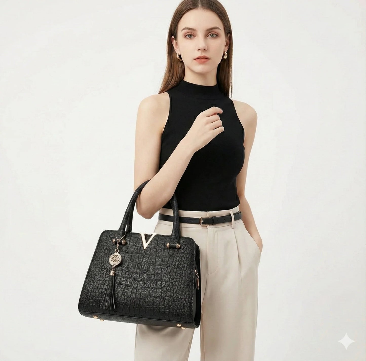 Tasche aus Echtleder - Veneza