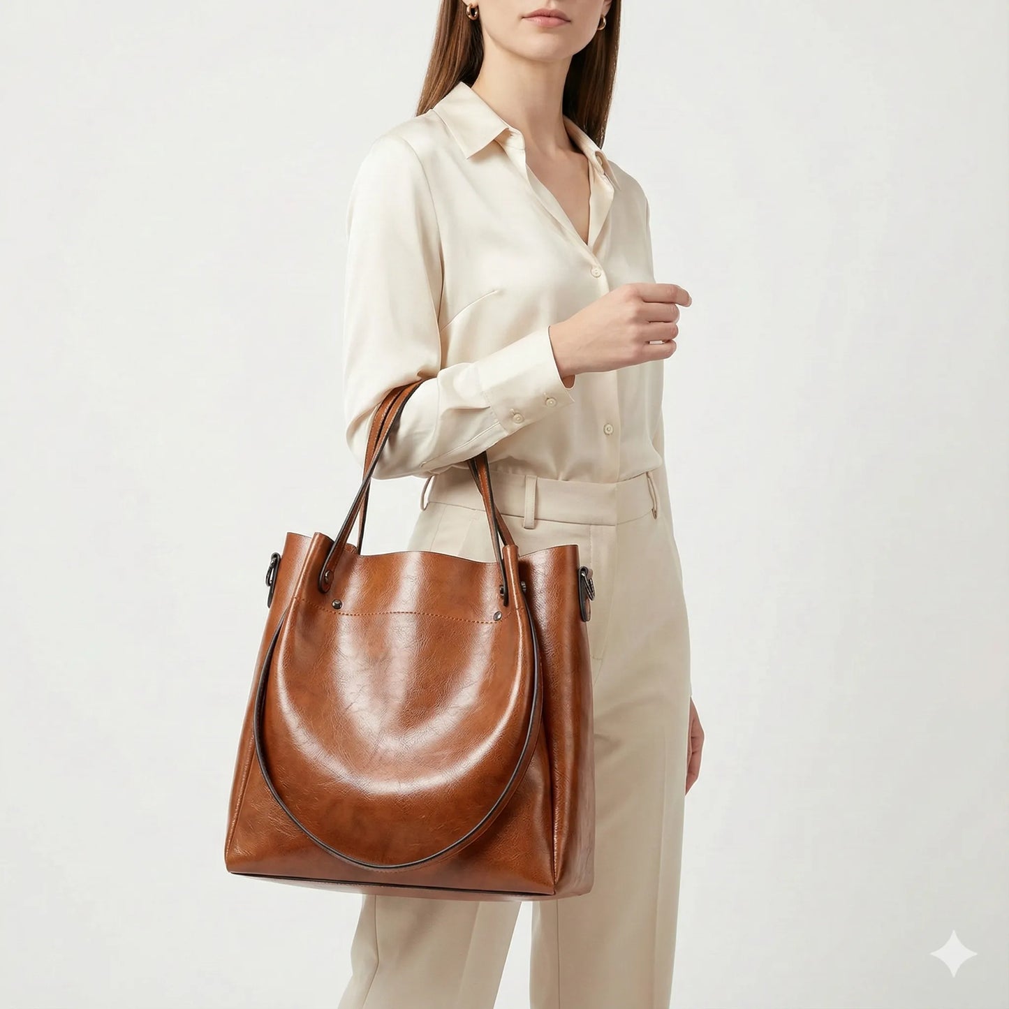 Tasche aus Echtleder - Maelis