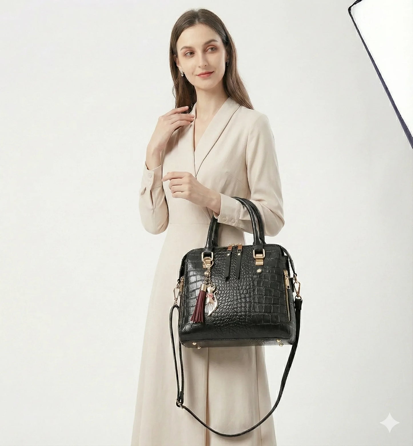 Tasche aus Echtleder - Mia