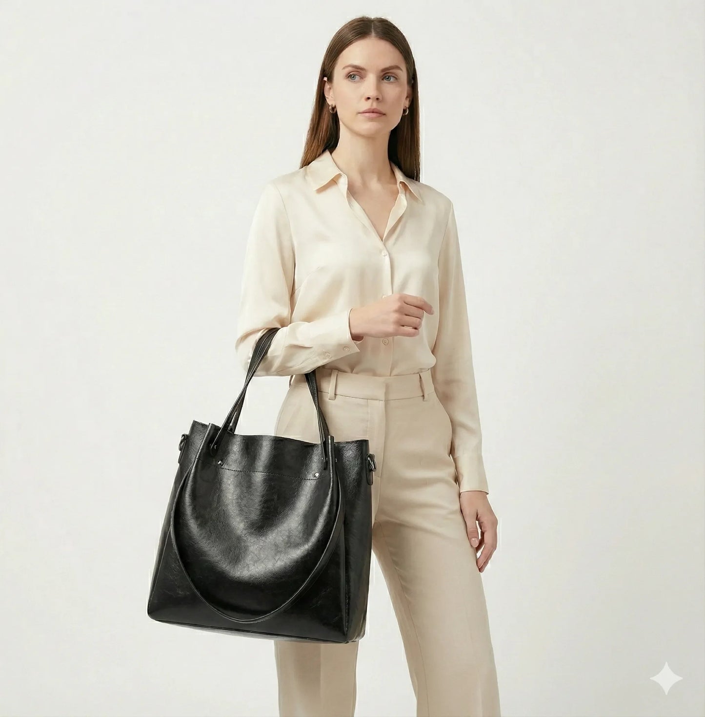 Tasche aus Echtleder - Maelis
