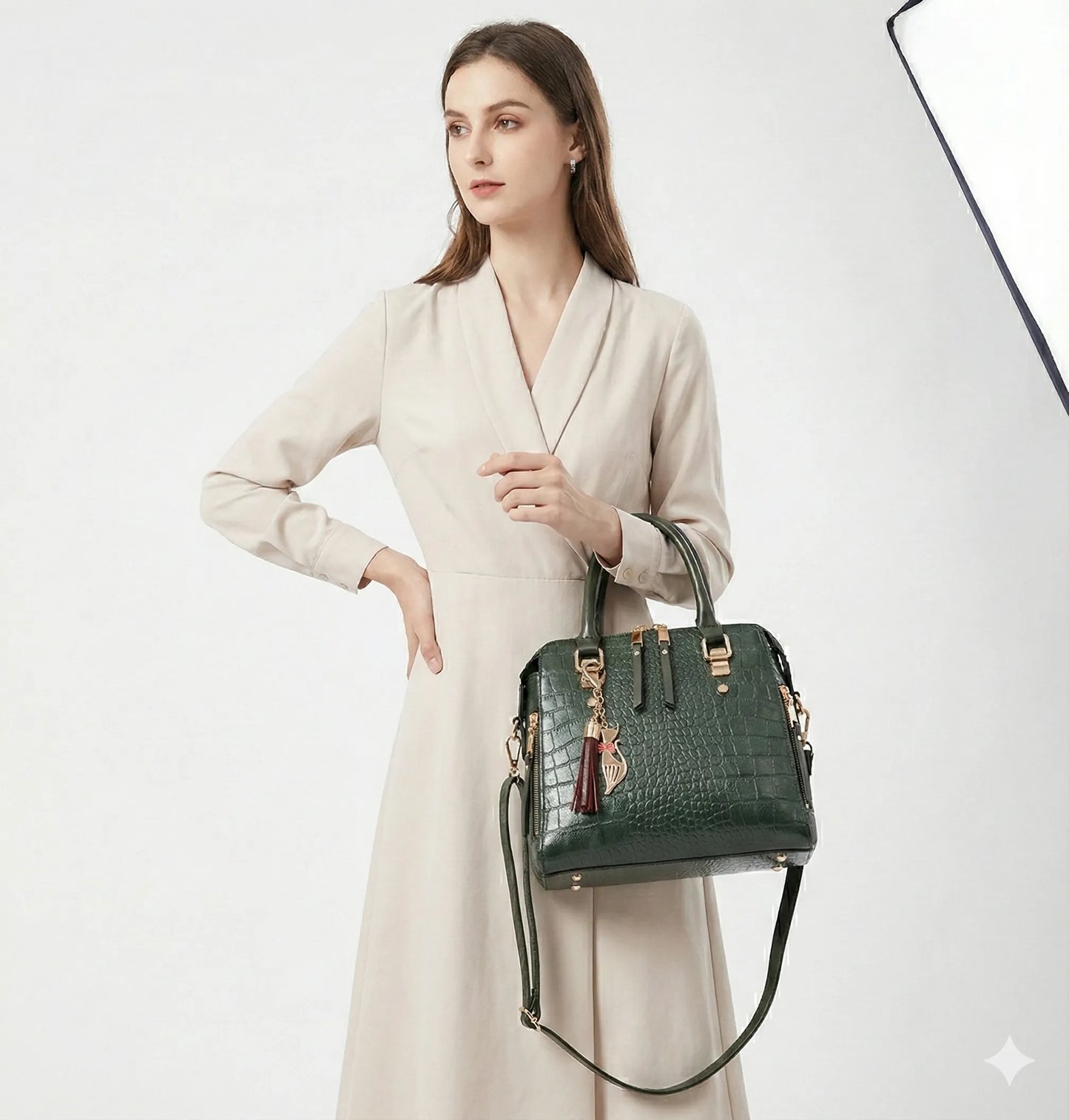 Tasche aus Echtleder - Mia