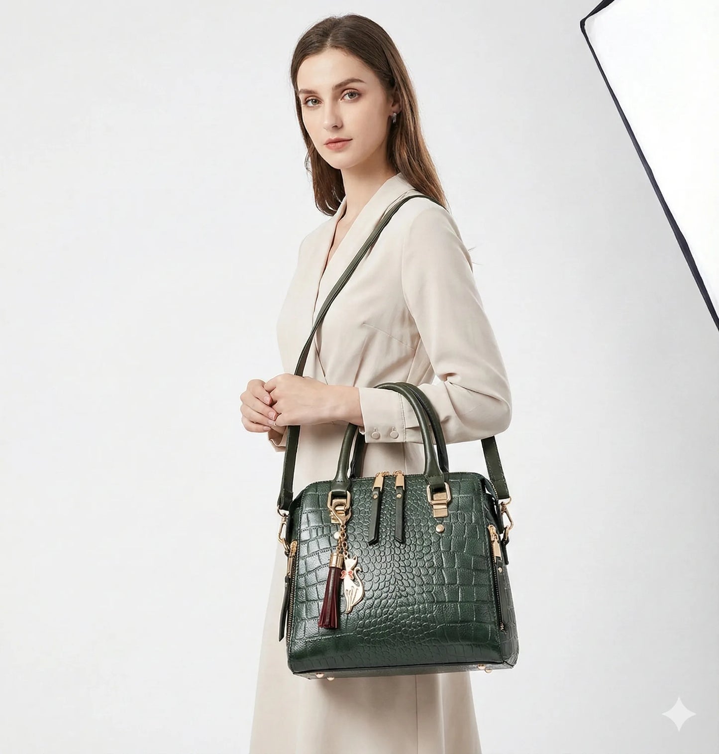 Tasche aus Echtleder - Mia