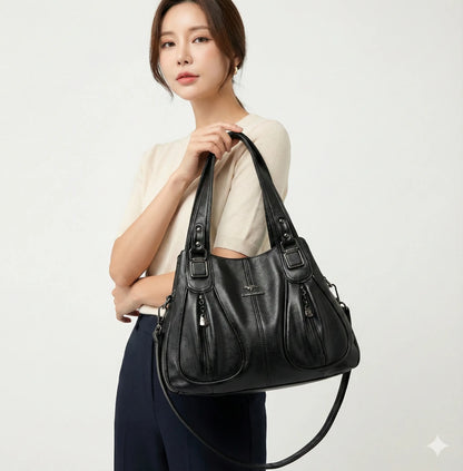 Tasche aus Echtleder - Livia